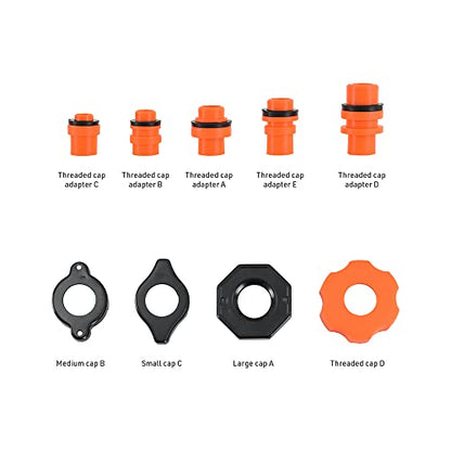 Mishimoto No-Spill Coolant Funnel Kit, 15 Piece