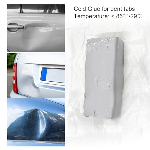 Universal PDR Cold Glue for Car Dent Removal Tools, Auto Dent Puller Sets Parts for Car Body RepairTool, PDR Parts for Slide Hammer Cold Glue Accessory (2 Pieces)