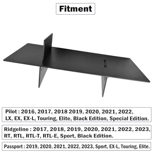 Glovebox For 2016-2022 Honda Pilot, 2017-2023 Ridgeline, 2019-2023 Passport | Glove Box Dividers Pilot Ridgeline Passport Accessories, Console Interior Storage Insert Compartment Divider Organizing Tool