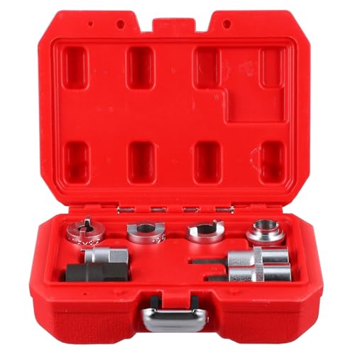 Strut Nut Hex Key Socket Kit for Shock-absorber Dismantling, Made of Sturdy Chrome-molybdenum Steel with Abs Storage Tool Box, for Automobile Repair Shops