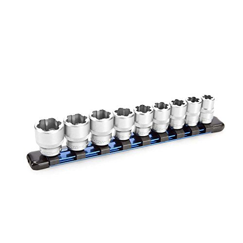 OEMTOOLS 22967 9 Piece Nut Busting Bolt Extractor Socket Set - size: Metric