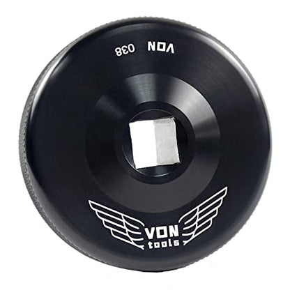 (30mm+55mm) Front Rear Wheel Axle Nut Socket Tool for Ducati Motorcycle Panigale V4, Street fighter 1098, Monster 1200 (Black) - color: Black