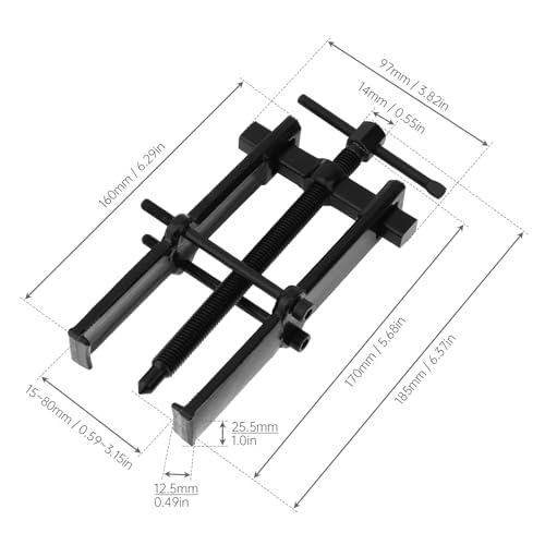 ChgImposs Two Claw Separate Lifting Device Pull Bearing Puller for Bearing Maintenance/Auto Car Repair, Strengthen Bearing Auto Mechanic Bearing Puller Tool (8 inch) - size: 8 inch