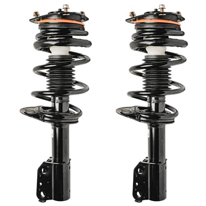 Detroit Axle - 2 Front Struts for Chevy Impala Monte Carlo | Pontiac Grand Prix Buick LaCrosse Century Regal Allure Complete Struts w/Coil Springs Replacement Strut Shocks Assembly - size: 171661 x2/PAIR