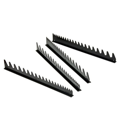 Ernst Manufacturing 6015M-Black Wrench Rail Set with Magnetic Backing, 40 Tool, Black - size: 40 Tool - Black, style: Magnetic Backing