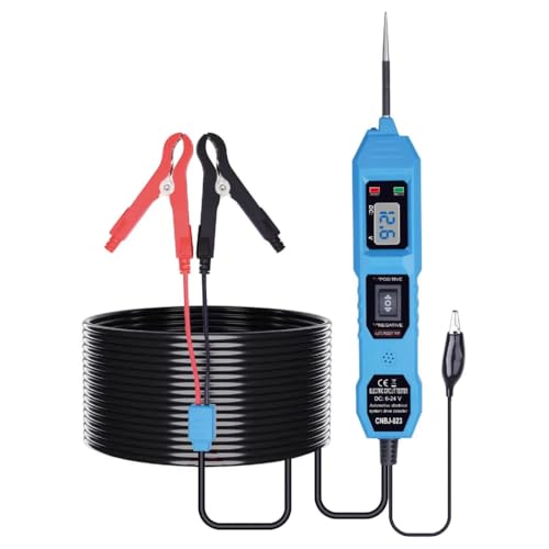 Automotive Circuit Fault Probe Tester - 20A 48V LED Display Front Light, for Sedans Pickup Trucks SUVs Motorcycles Engineering Vehicles Boats