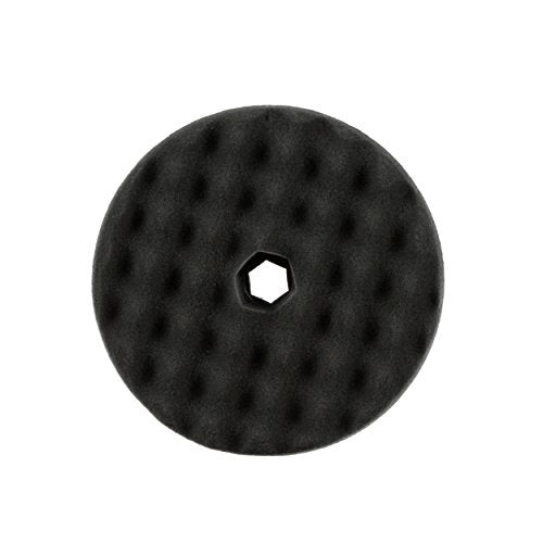 3M Perfect-it Foam Hook & Loop Polishing Pad, 3285, 6 in, Black, Buffing Pad, Eliminates Swirl Marks, For Automotive Polishing - size: 6 inch/Hook & Loop