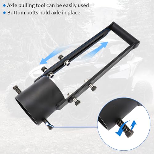 CV Axle Puller Tool for Polaris RZR XP Ranger Can-Am Kawasaki KRX UTV SXS | Heavy-Duty UTV/ATV Axle Removal Tool, Easy Removal with Strong Leverage, Fits UTV / ATV / SXS Models