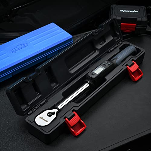 EPAuto 1/2-Inch Digital Torque Wrench, 19.9-154.8 lb-ft, Rotatable Display, Accurate, Easy to Use