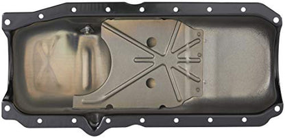 Spectra Premium GMP02A Engine Oil Pan Replacement Compatible with Cadillac Brougham, Escalade, Chevrolet Blazer, C10, C10 Suburban, C20, and More