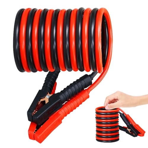 Heavy Duty Car Jumper Cables 1000a Pure Copper Battery Clamps 3.8m Thickened Power Wire Automotive Emergency Booster Cable for Suv and Truck Engine Start