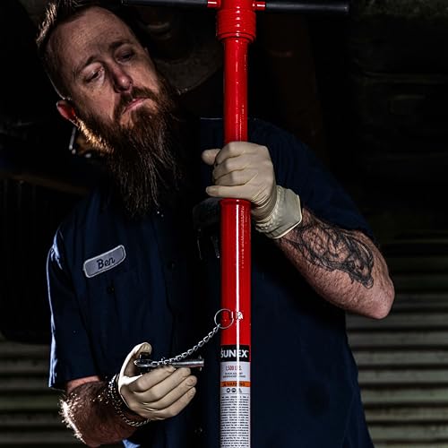 SUNEX TOOLS 6813 1,500 LBS. Quick Adjust Underhoist Stand - size: Quick Adjust