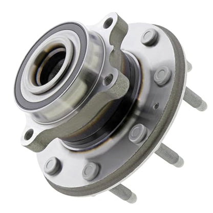 Detroit Axle - 4WD Front Wheel Bearing Hub for 2020-2026 Chevrolet Silverado 2500 HD 3500 HD, GMC Sierra 2500 HD 3500 HD [SRW], Wheel Bearing Hub Assembly 2021 2022 2023 2024 2025 Replacement - size: MB50332/Single