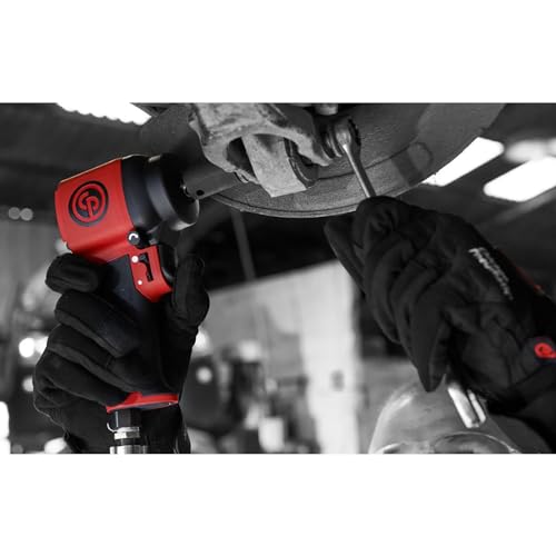 Chicago Pneumatic CP7732C - 1/2 Inch Air Impact Wrench, Pistol Handle, Max Torque Reverse Output 461 ft. lbf / 625 Nm, 9410 RPM, Single Hammer, Industrial Tool, Automotive - size: 1/2" Drive Size
