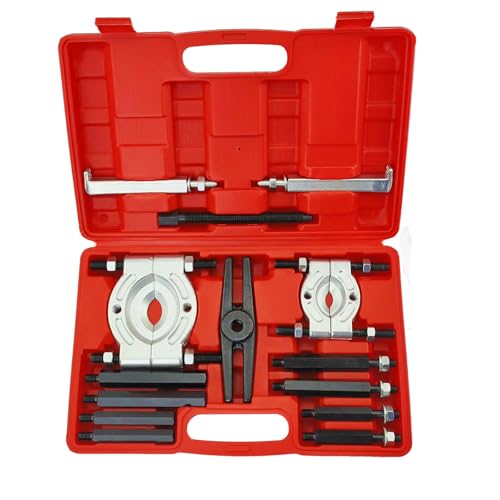 Remove Bearings Kit 5 ton Capacity Bearing Separator Puller Set 2" & 3" Jaw Bearing Splitter Remover Tool Kit