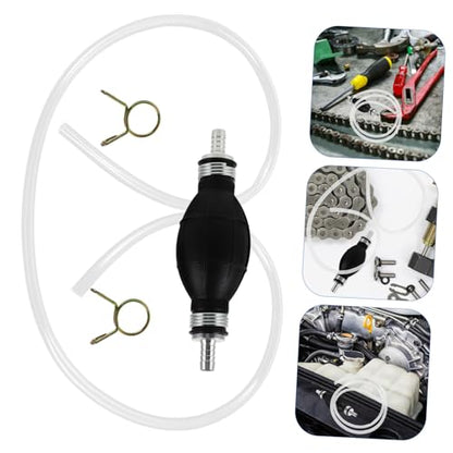 Homoyoyo Oil Pipe Water Pump Portable Transfer Pump Hand Siphon Hose for Emergency Use