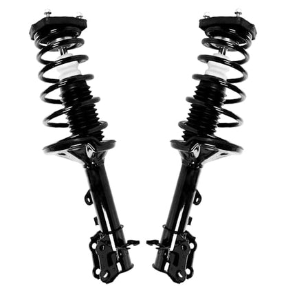 Detroit Axle - Rear Struts Sway Bars for Hyundai 2003-2008 Tiburon, 2004 2005 2006 2007 Struts with Coil Spring Assembly Sway Bar End Links Replacement Suspension Kit [Except Sport Suspension] - size: 4QS50676/ sway kit