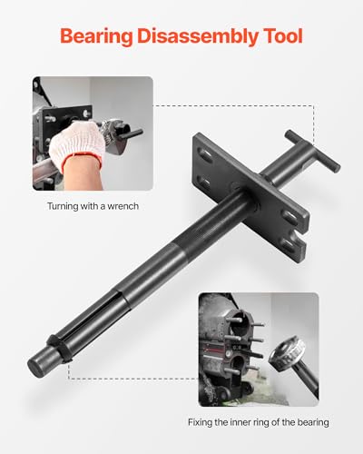 VEVOR Mercruiser Alpha Bravo Alignment Gimbal Bearing Puller Set Bellow Expander Tools - color: Alignment Gimbal Bearing Puller Set