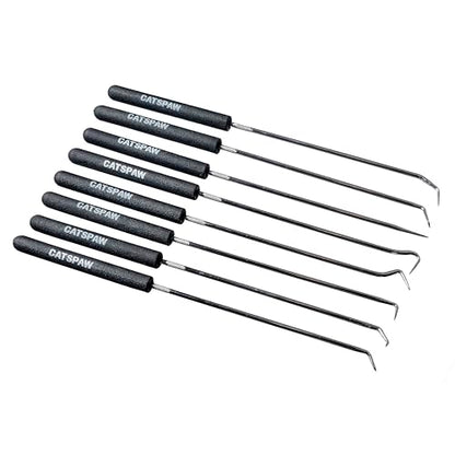 Mayhew Tools 17990 Hook & Pick Set,9-3/4” Long, 8-Piece, multi, one size