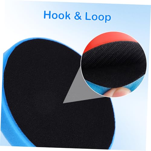 5 Pcs Buffing Pads for Car Detailing Compatible with Dual Action and Pneumatic Polishers Versatile Polishing Tools with Selected Sponge Material for Scratch Removal and Waxing