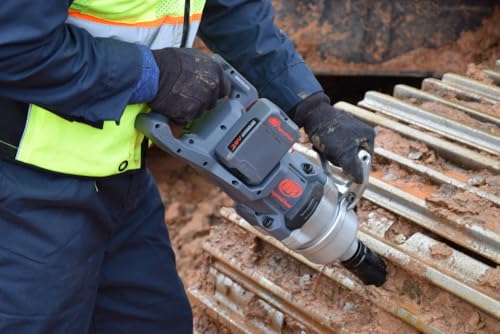 Ingersoll Rand W9491-K2E Cordless 1" High-Torque Impact Wrench Kit, Includes 2 BL2022 5.0Ah Batteries and Dual-Bay Charger - size: Standard Anvil, style: 2 Battery Kit