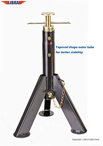 LIBRA Set of 2 Heavy Duty Telescopic RV Stabilizer Jacks Stand w/Featured Stable-max Desgin