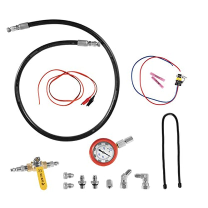 Hpop Test Tool High Pressure & Air Leak Test Gauge Tool Kit Fit for 1994-2007 Ford F250 F350 6.0L & 7.3L Powerstroke