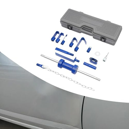 Professional Slide Hammer Dent Puller Kit, Auto Body Repair Tool Set for Car Door, Bumper, Fender, with Toolbox