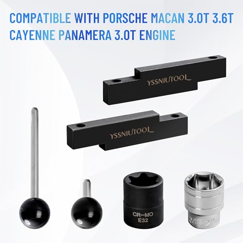 Twin Turbo Engine Locking Timing Tool Kit, Compatible with Porsche Macan 3.0T 3.6T Cayenne Panamera 3.0T Engine