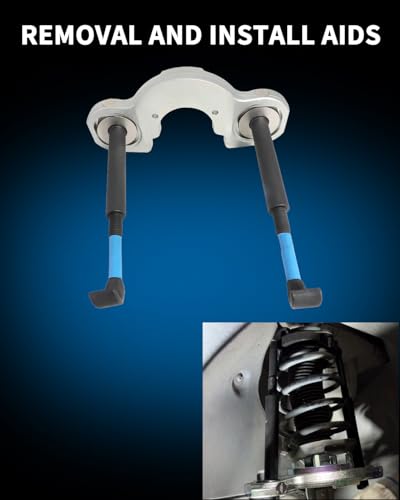 DPTOOL McPherson Suspension Struts Removal and Install aid Tool Kit Universal Suspension Strut Split Hub Steering Knuckle Spreader Tool Compatible with Vw Audi