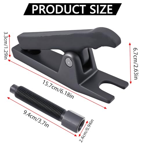 Ball Joint Separator Tool – Universal, Adjustable from 1-1/2" to 1-7/8", Remover Tool Compatible with Separating Arms, Tie Rods, and Ball Joints on Cars Trucks ATVs
