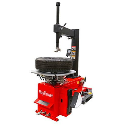 Mayflower 1.5 HP Tire Changer Wheel Changer Machine 980 Bead Blaster Red Edition / 1 Year Full Warranty