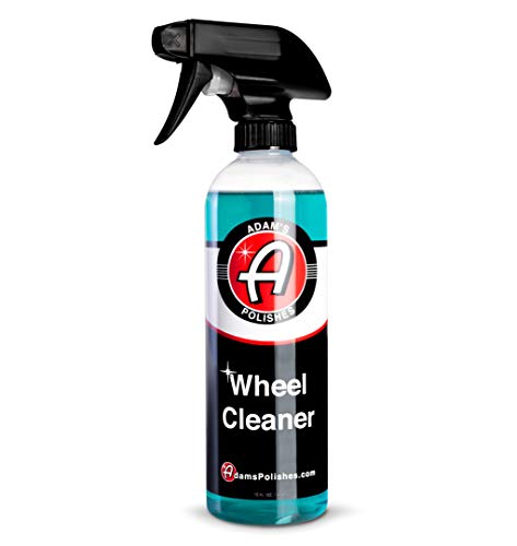 Adam's Polishes Wheel Cleaner 16oz - Tough Wheel Cleaning Spray for Car Wash Detailing | Rim Cleaner & Brake Dust Remover | Safe On Chrome Clear Coated & Plasti Dipped Wheels | Use w/Wheel Brush - size: 16 Fl Oz (Pack of 1)