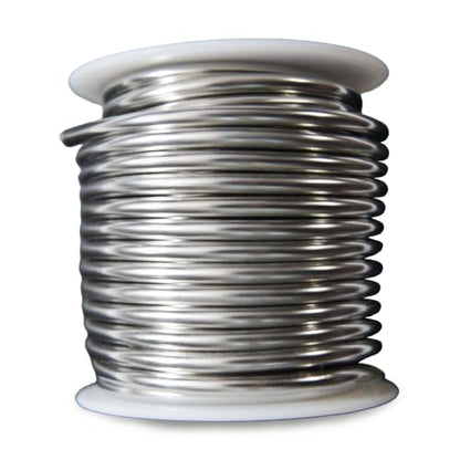 AIM Lead-Free Plumbing Solder, Silver Bearing, 0.125inch dia, 1 Lb Spool - size: 1lb-454g (3mm-0.125inch)