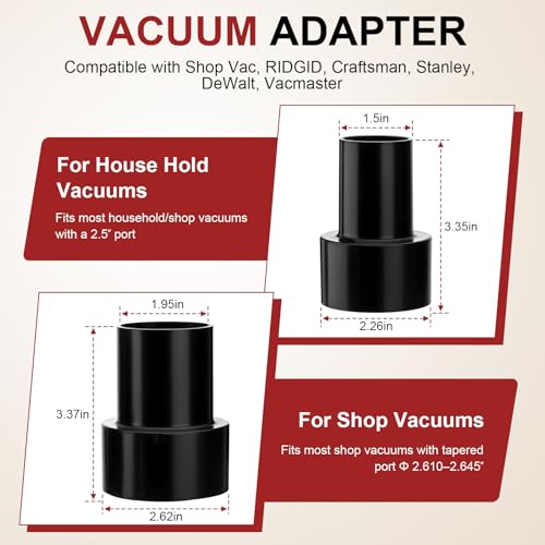 Extractor Attachment Hose Kit Compatible With Shop Vac Stainless Steel Wand | with Viewing Window 25ft Water Hose 10ft Vacuum Hose, for Carpet Industrial Cleaning Auto Detailing