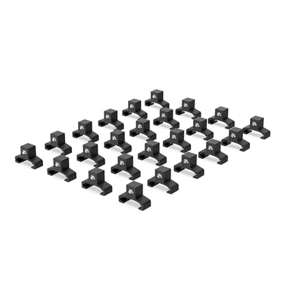 Olsa Tools Black Spring-Loaded Socket Clips - 24-Pack (3/8-Inch Drive) - Compatible with Olsa Socket Holders - Part: 1136 - color: 3/8-Inch Drive, Black
