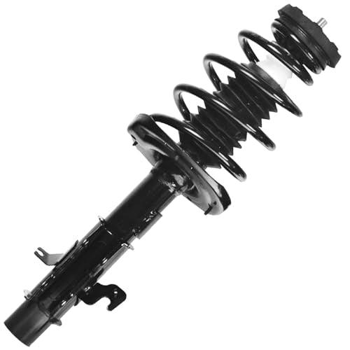 Detroit Axle - 6.2L Front Struts Control Arms for 2010 2011 2012 Chevrolet Camaro, Struts and Coil Spring Assembly Lower Forward Control Arms Ball Joint Replacement Suspension Kit - size: 4CQ50678/Big Kit