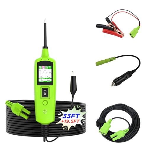 BELEY Power Circuit Probe Kit - 6-24-30v Automotive Circuit Tester with Vehicle Tracer & Short/Open Finder for Battery Testing, Headlight Testing, Brake Light Testing etc
