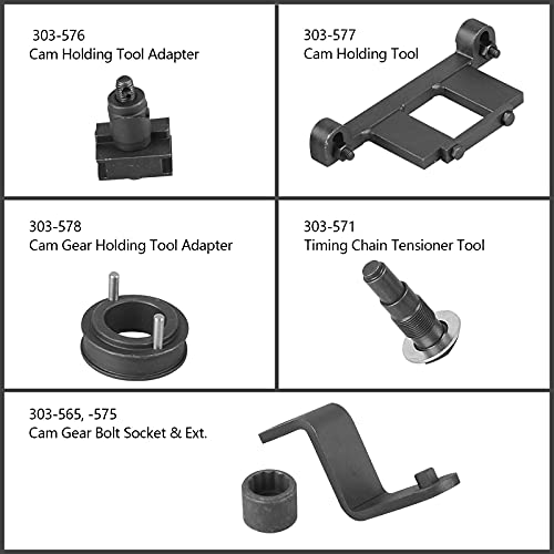 DAYUAN Camshaft Timing Tool Kit, Chain-Driven Timing, Engine Timing Tool | Compatible with Ford, Mercury & Mazda 4.0L SOHC V6 Engines，45# Steel Construction，Accurate Timing，Storage Case