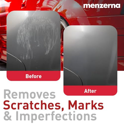 Menzerna Polishing Set 16oz – HCC1000, MCC2500 & SFP3800 | 3-Step System incl. 3 Matching 6-Inch Pads for Scratch Removal, Swirl Elimination & Mirror-Like Finish - color: Polishing Set 16oz + Pad