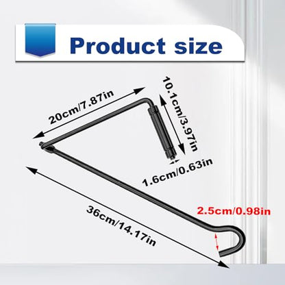 Car Tire Wheel Scissor Jack Handle, Car Truck Jack Lug Handle Wrench Hand Jack Tool Scissor Jack Lug Handle Wrench Efficient Repair Tool for Cars Truck SUV (14.9 inches)