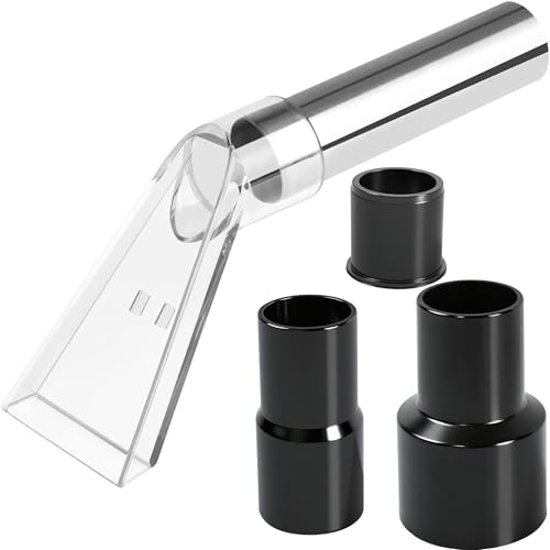 Shop Vac Extractor Attachment Kit with 2-1/2", 1-7/8" & 1-1/4" Adapters, Universal Wet Dry Vacuum Attachment for Carpet Cleaning, Upholstery, Auto Detailing & Spot Cleaning (Small) - size: Small