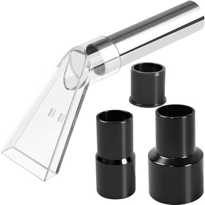 Shop Vac Extractor Attachment Kit with 2-1/2", 1-7/8" & 1-1/4" Adapters, Universal Wet Dry Vacuum Attachment for Carpet Cleaning, Upholstery, Auto Detailing & Spot Cleaning (Small) - size: Small
