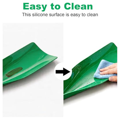 Silicone Form a Funnel, Wide Mouth, Spill-Free Filling, Foldable Flexible Funnel for Oil Change, Universal Flexible Drain Funnel for Automotive Engine Oil, Transmission Fluid, Narrow Space Environment