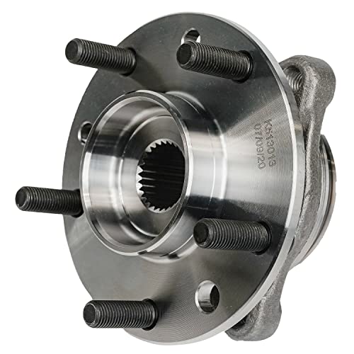 Detroit Axle - Pair Rear Wheel Bearing Hubs for 1984-1996 Chevy Corvette 1984 1985 1986 Excalibur Phaeton 2 Wheel Bearing Hubs Assembly Replacement - style: 513013R x2/Pair