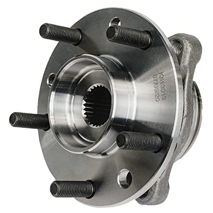 Detroit Axle - Pair Rear Wheel Bearing Hubs for 1984-1996 Chevy Corvette 1984 1985 1986 Excalibur Phaeton 2 Wheel Bearing Hubs Assembly Replacement - style: 513013R x2/Pair