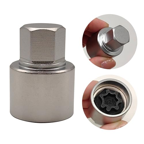 326 Wheel Locking Nut Key for Mercedes Benz, Lug Nut Removal Tool | Wheel Lock Nut Socket Adapter, Anti-Theft Screw Remover, Hand Repair Tool, Tyre Fitting, garage - color: Scoket 326