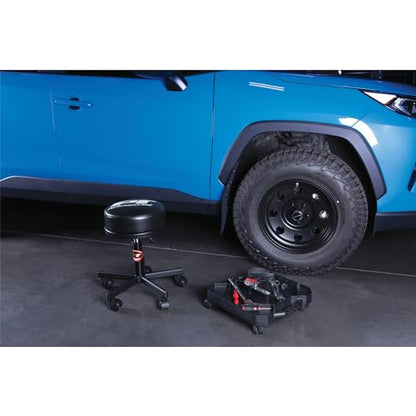 Performance Tool W85032 Tool Creeper Rolling Caddy Tray with 5 Sections for for Mechanic Garage and Workshop Organization, Black, 17.13x15.75x4.75-Inches - style: Rolling Tool Caddy