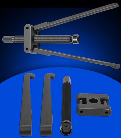 Yoursme Upgrade Lower Bearing Carrier Puller for Yamaha Johnson Evinrude Mercury Honda Mercruiser, Lower Bearing Puller with Adjustable Arms Fit for Most Gearcases 115hp and Above