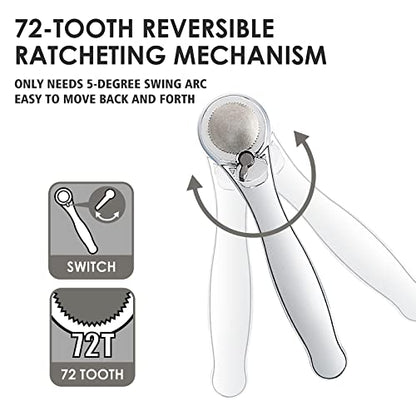STREBITO Right Angle Screwdriver 32-Piece 1/4 Inch Mini Ratchet Set Low Profile Offset Bit Set with 72-Tooth Ratcheting Wrench Stubby Ratchet 90 Degree Screwdriver for Small Spaces - color: 32 in 1